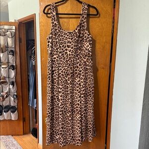 Torrid Leopard Midi Dress